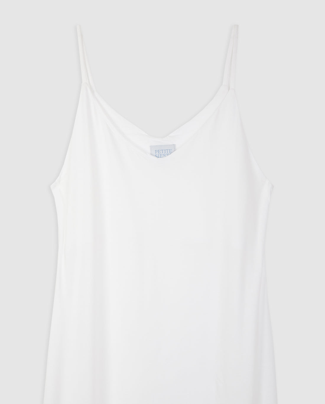 Camisón Mujer Tirantes Blanco Largo