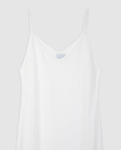 Camisón Mujer Tirantes Blanco Largo