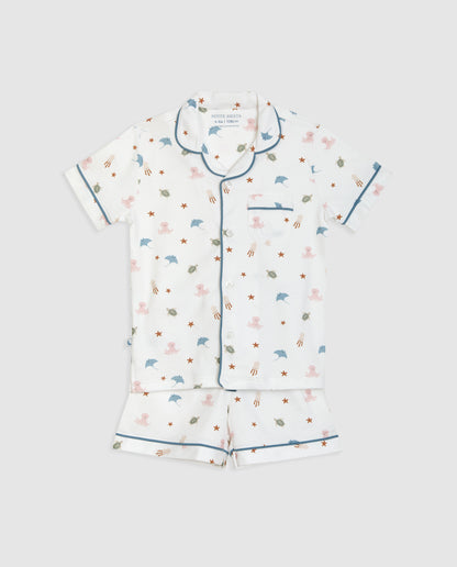 Pyjama court Ocean pour enfants