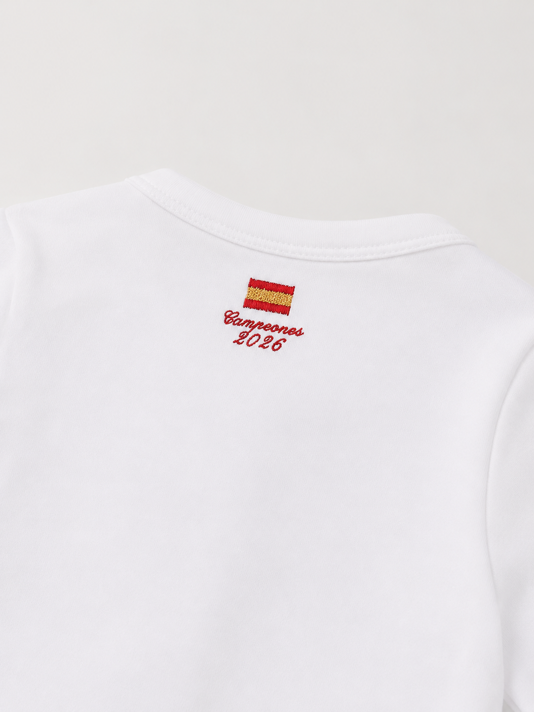 Pyjama court blanc pour bébé