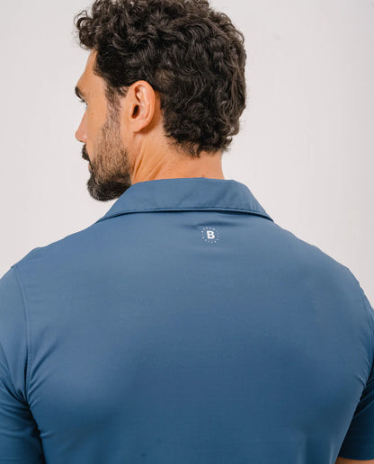 POLO ACTIVE+ HOMBRE - Azul Marino