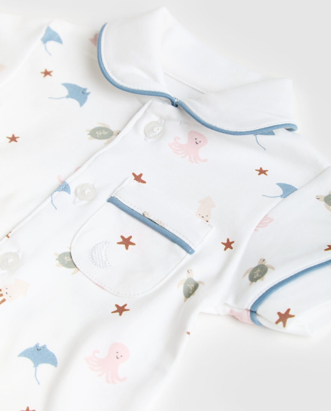 Pyjama bébé chemise courte Ocean
