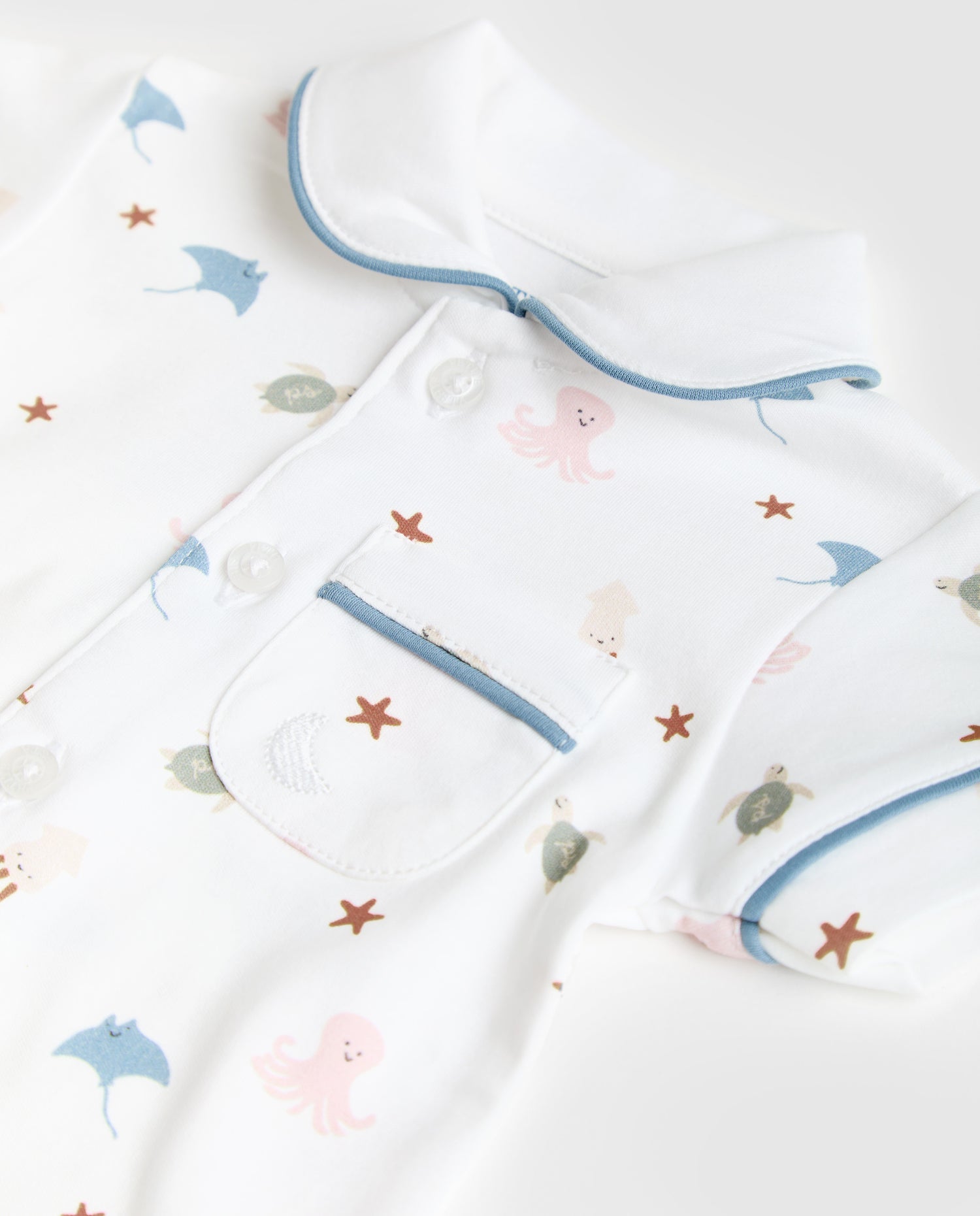 Pyjama bébé chemise courte Ocean