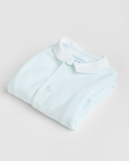 Pijama Bebé Velour Azul