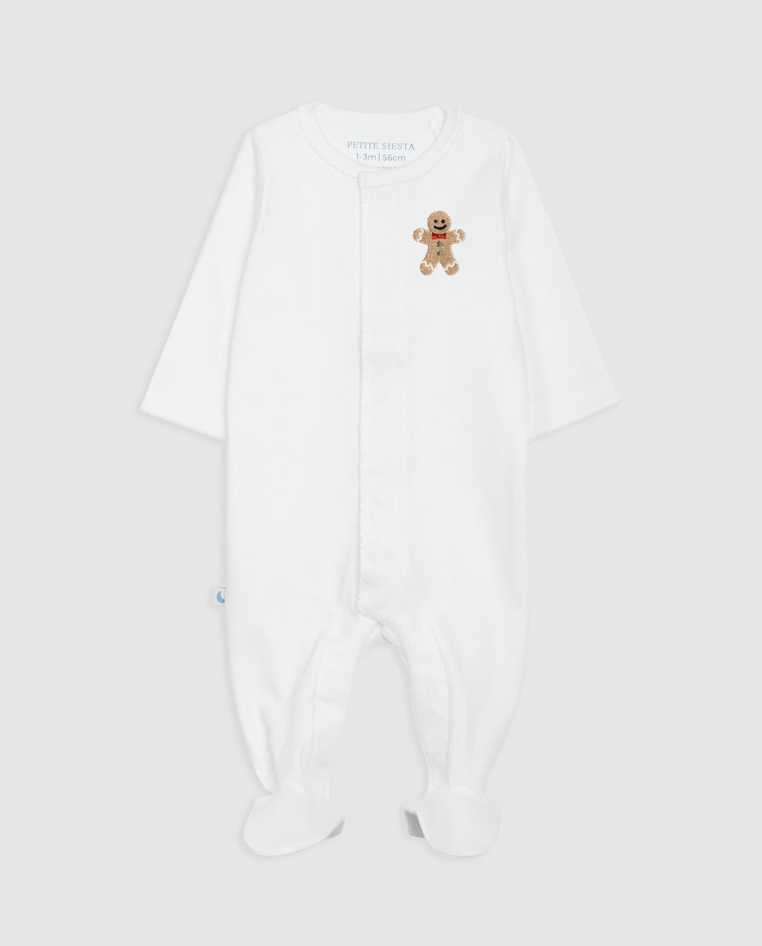 Short White Baby Pajamas