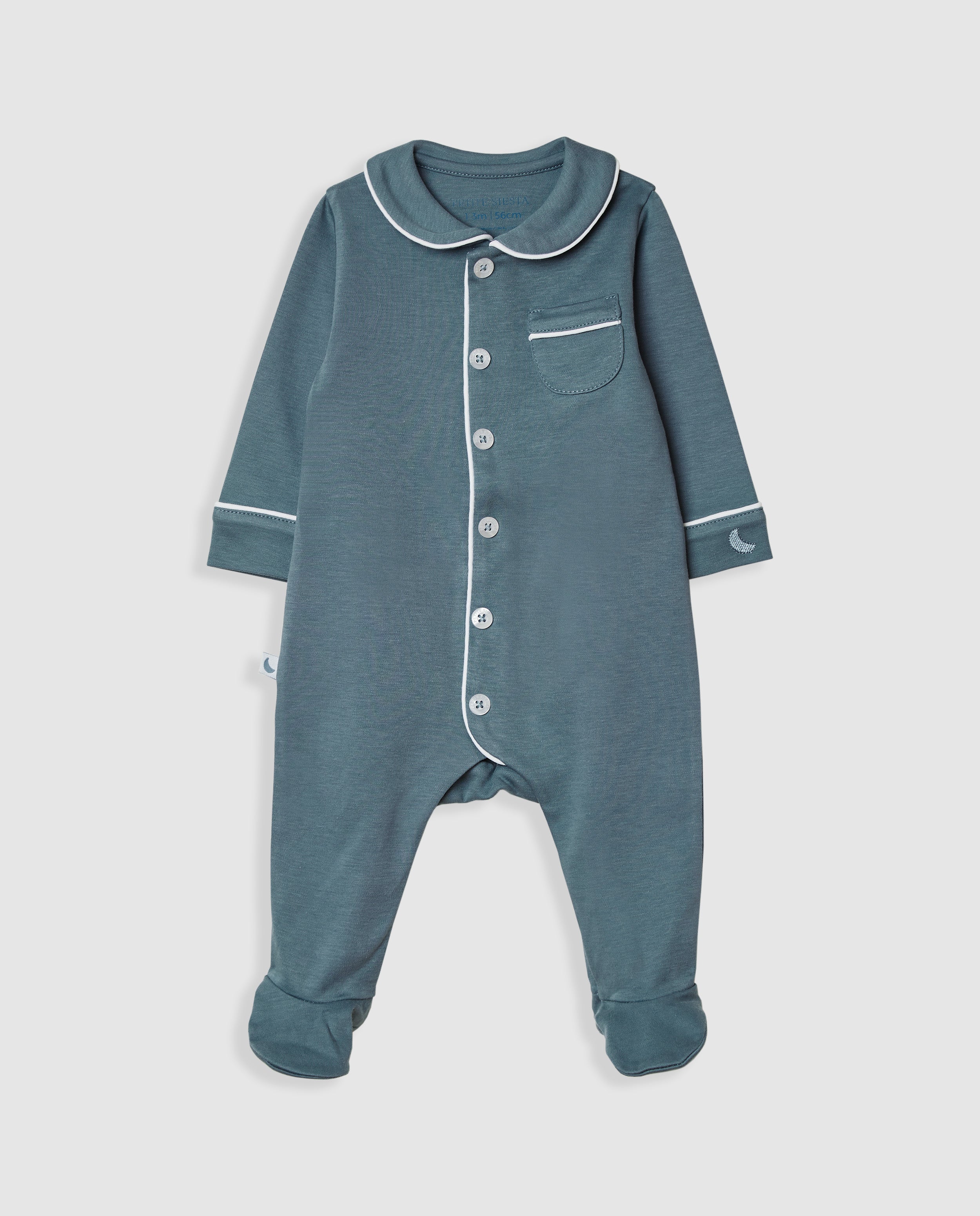 Pyjama bébé bleu foncé
