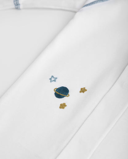 Embroidered Footless Baby Pyjama Orion