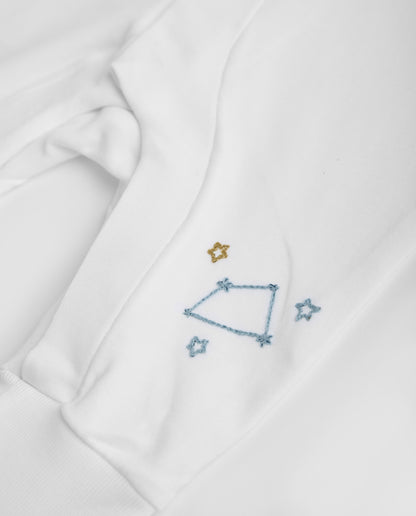 Embroidered Footless Baby Pyjama Orion