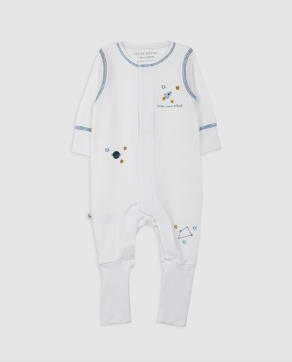 Embroidered Footless Baby Pyjama Orion