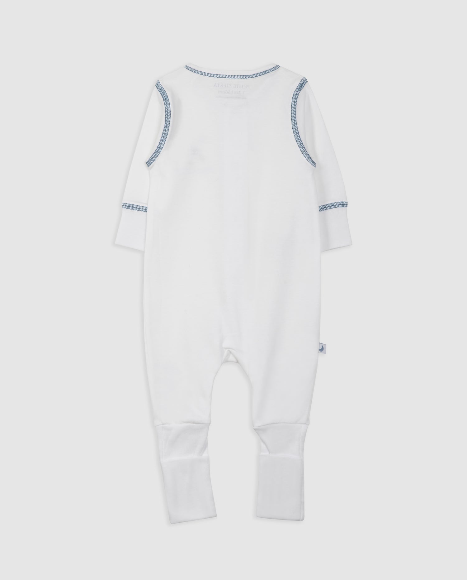 Embroidered Footless Baby Pyjama Orion