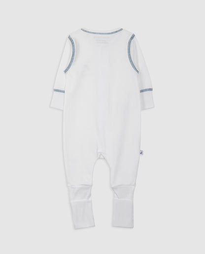 Embroidered Footless Baby Pyjama Orion