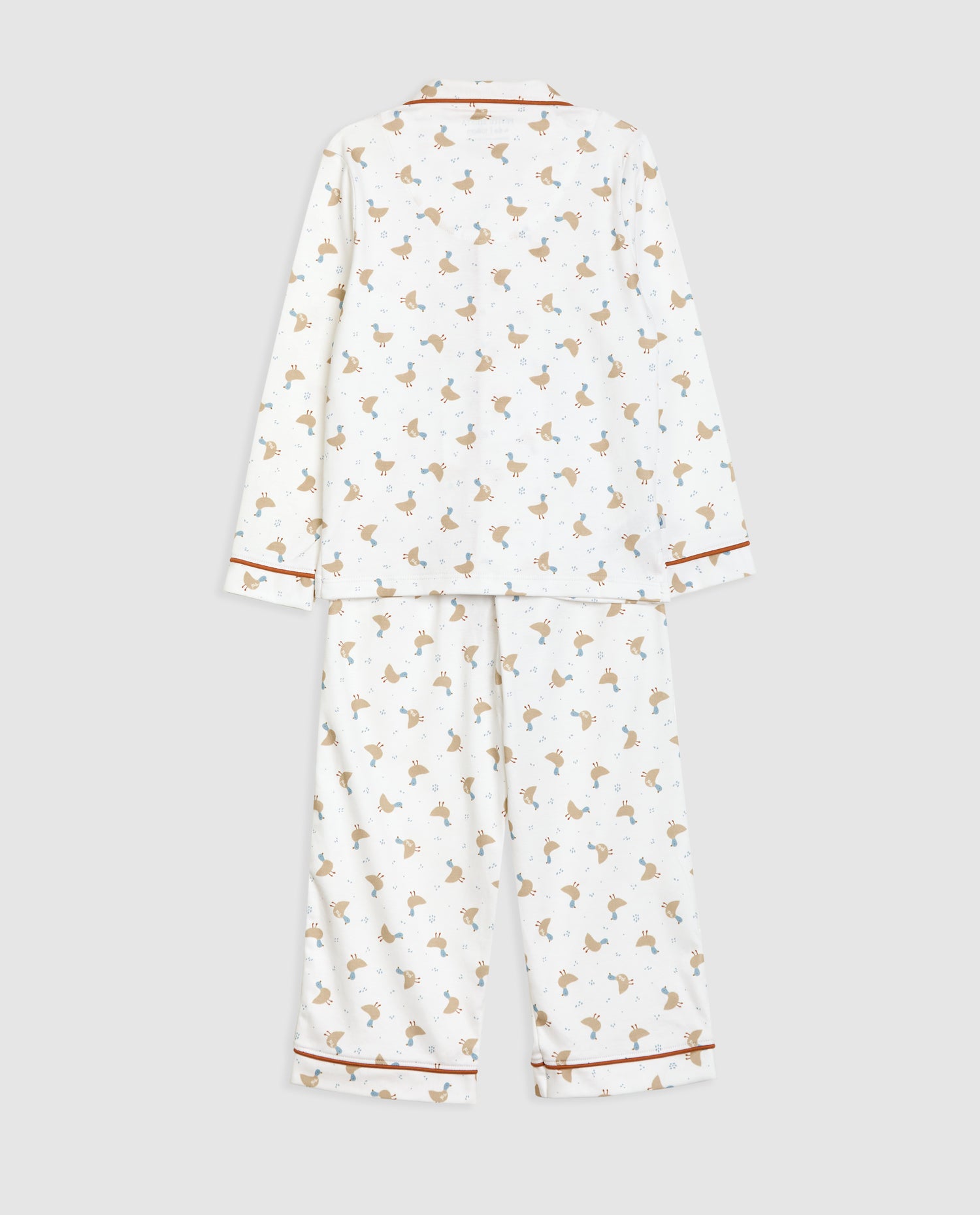 Kids Duck Shirt Pajamas