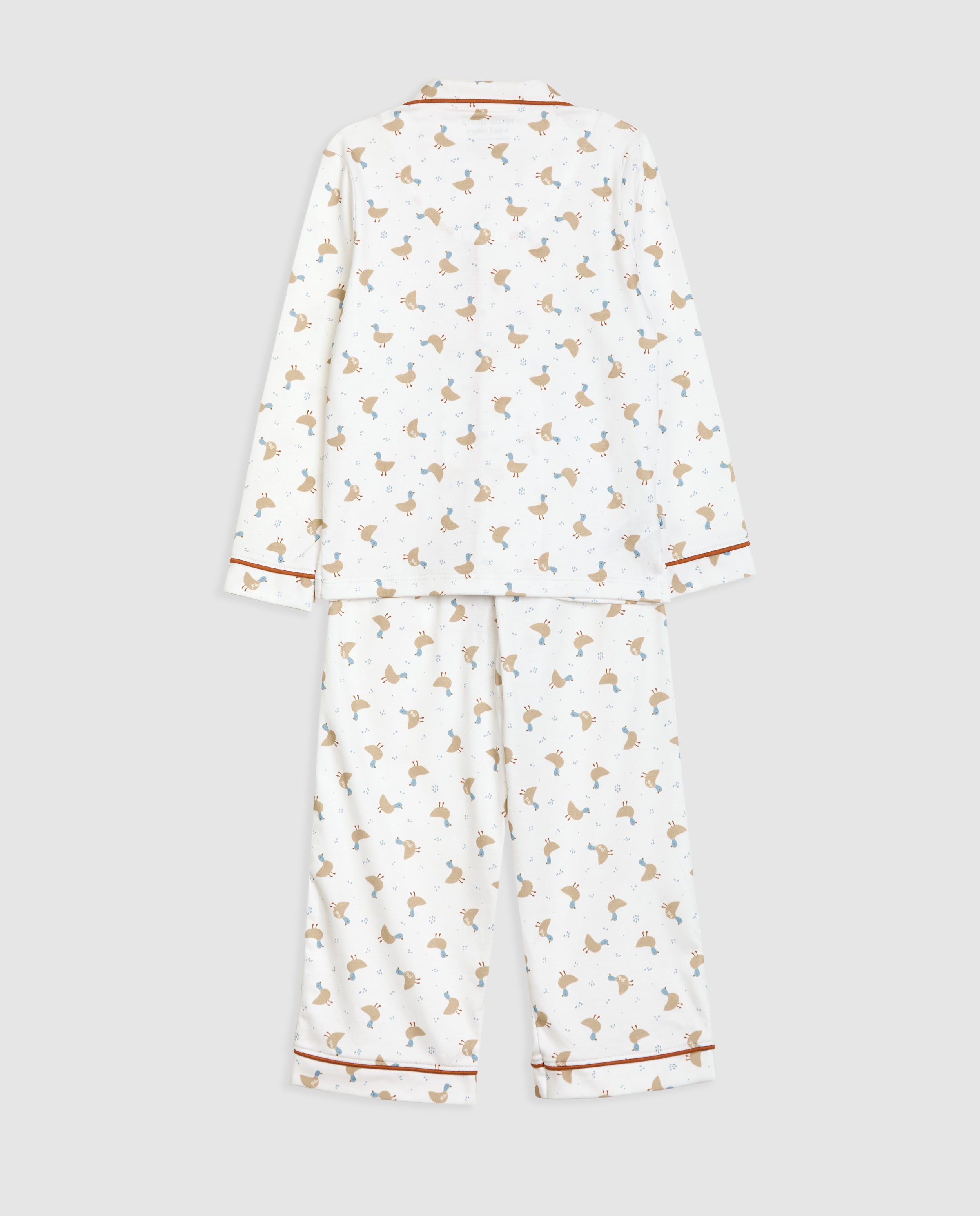 Kids Duck Shirt Pajamas