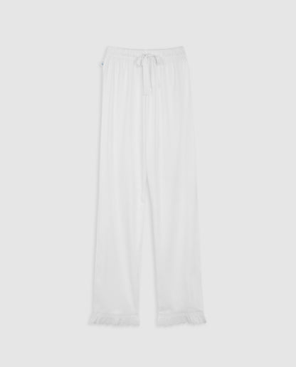 Pijama Mujer Camisero Tira Bordada