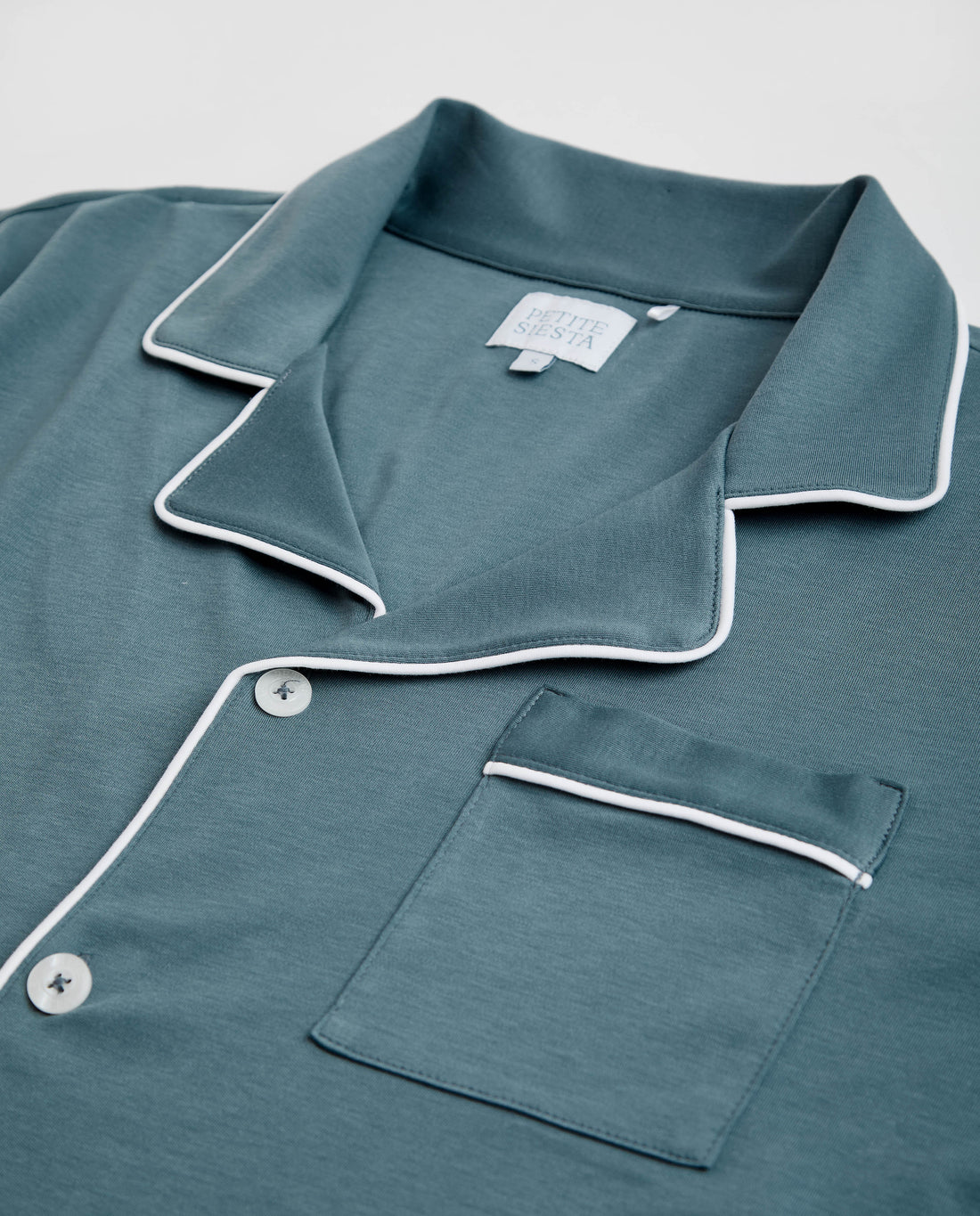Pijama Hombre Camisero Deep Blue Corto