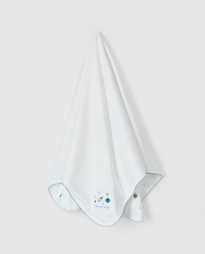 Lange blanc pour bébé