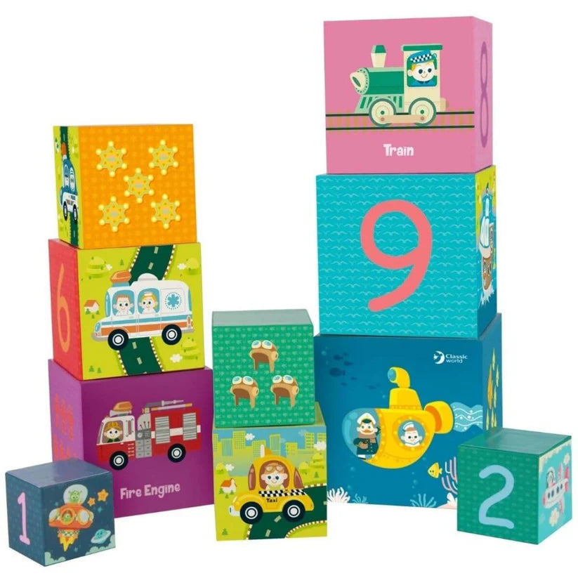 Stackable Transport Cubes