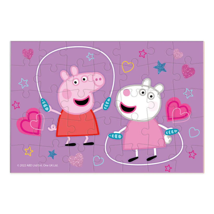 Mini puzzle Peppa Pig &amp; Suzy Sheep