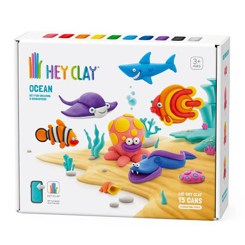 Plastilina interactiva Océano (15 botes)