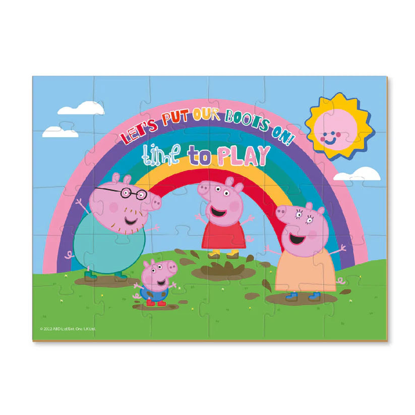 Puzzle Peppa Pig Arcoíris (30 piezas)