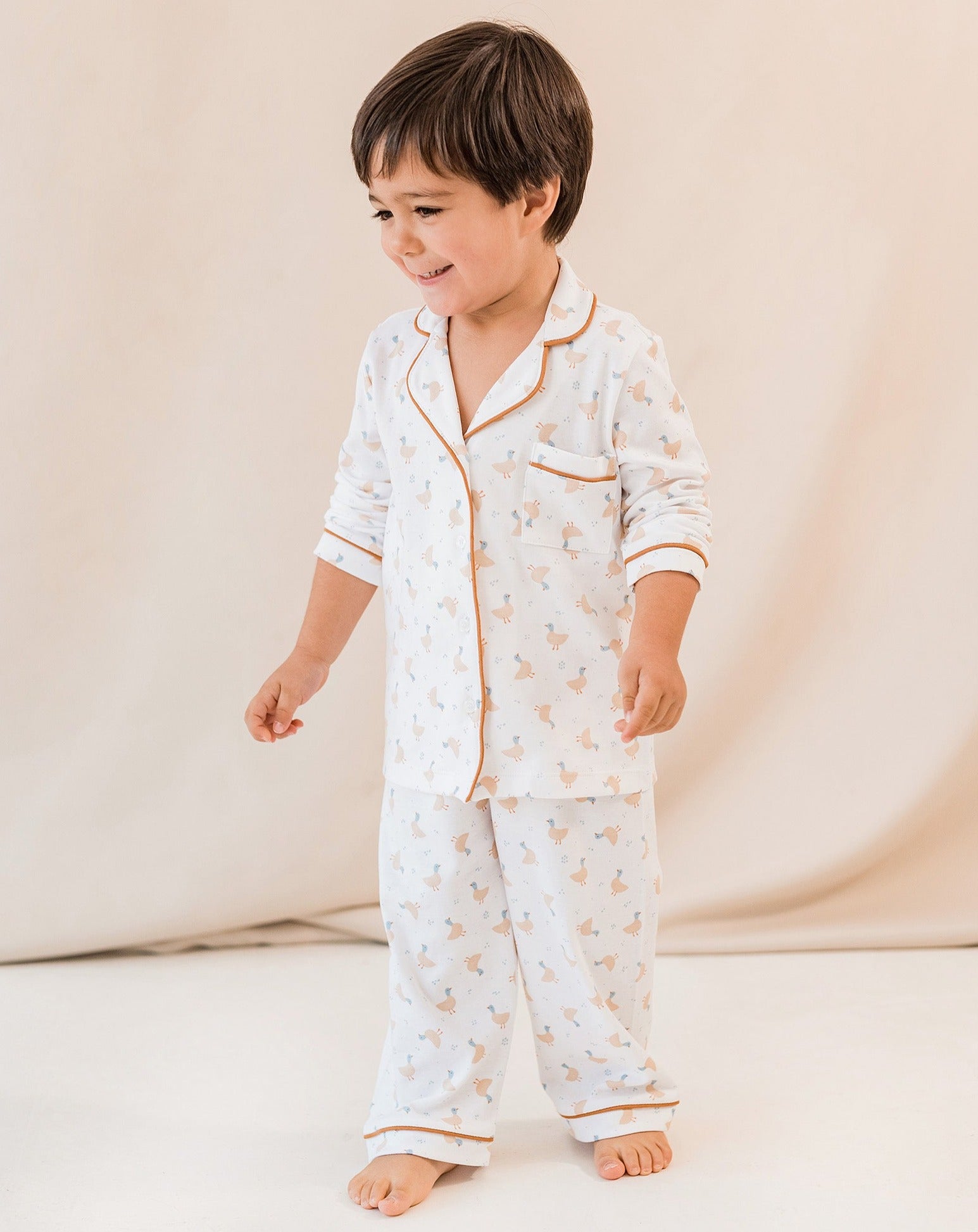 Pijama Kids Camisero Patos