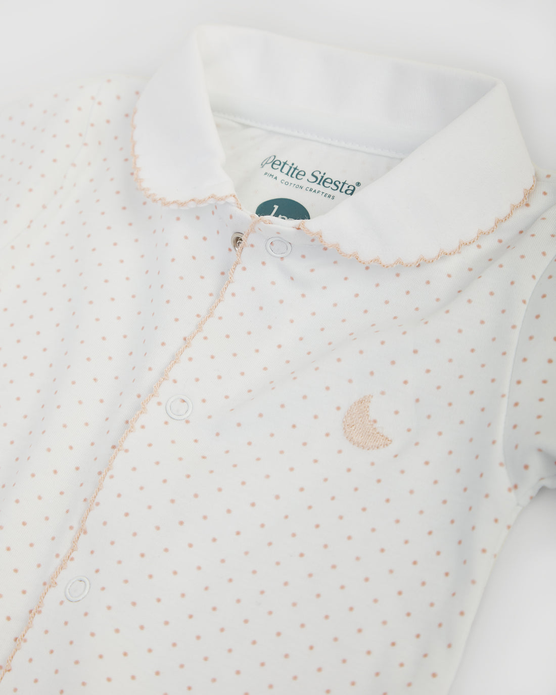 Pijama Bebé Puntos Rosas