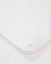 Swaddle Bebé Puntos Rosas