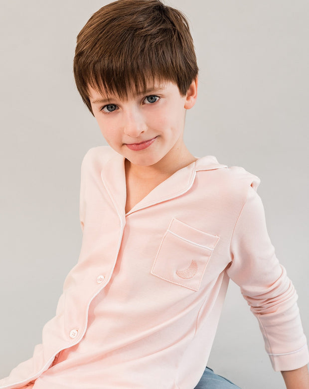 Pijama Camisero Rosa